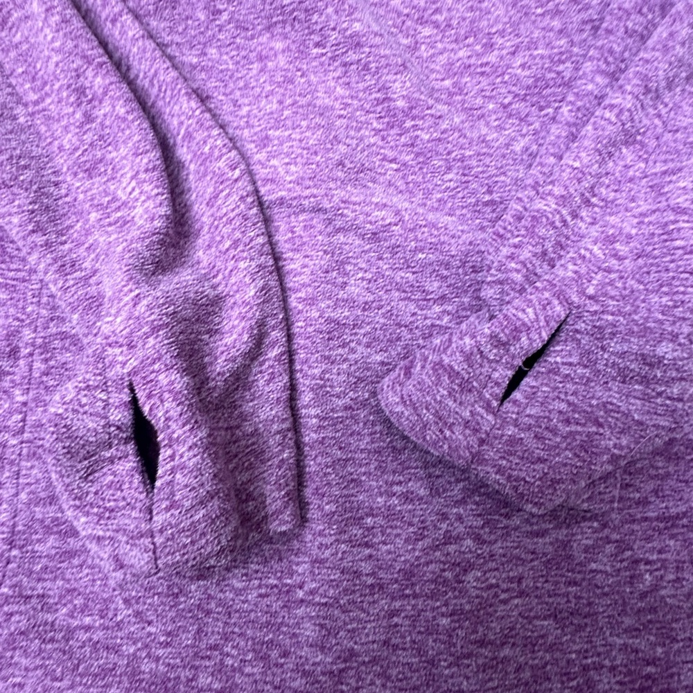 Duluth Trading Co Full Zip Fleece Jacket ZipperPockets Women's 2XL Lilac Purple - Picture 6 of 11